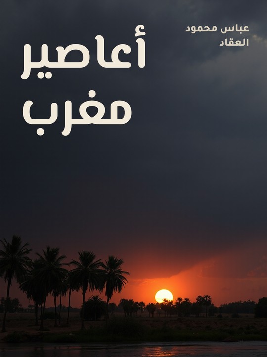 غلاف كتاب أعاصير مغرب