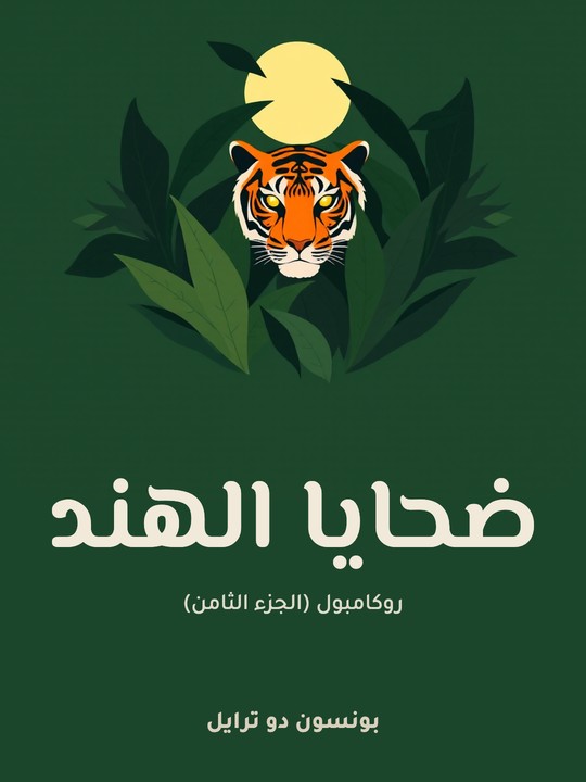 غلاف كتاب ضحايا الهند: روكامبول (الجزء الثامن)