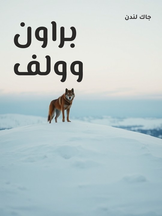 غلاف كتاب براون وولف