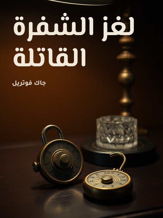 غلاف كتاب لغز الشفرة القاتلة