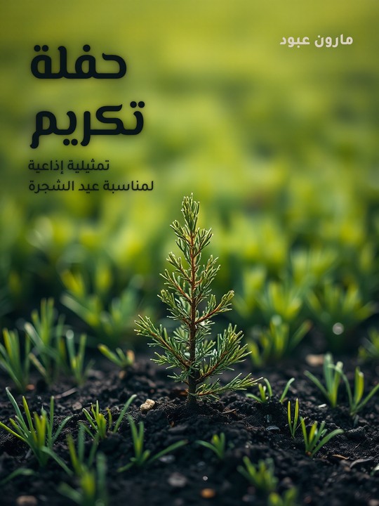 غلاف كتاب حفلة تكريم: تمثيلية إذاعية لمناسبة عيد الشجرة