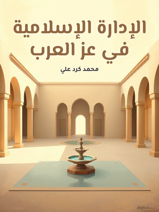 غلاف كتاب الإدارة الإسلامية في عز العرب