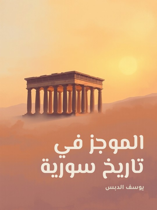 غلاف كتاب الموجز في تاريخ سورية