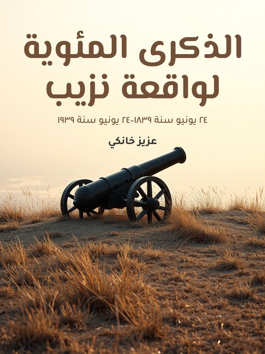 غلاف كتاب الذكرى المئوية لواقعة نزيب: ٢٤ يونيو سنة ١٨٣٩–٢٤ يونيو سنة ١٩٣٩‎