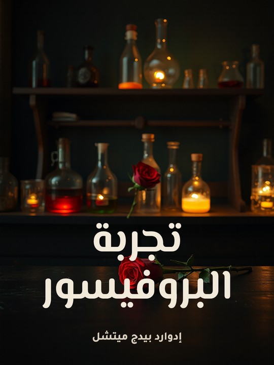 غلاف كتاب تجربة البروفيسور