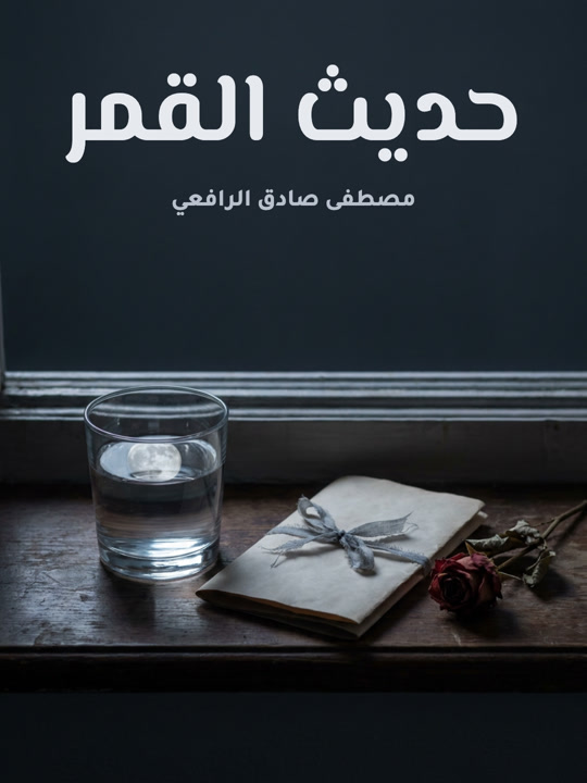 غلاف كتاب حديث القمر