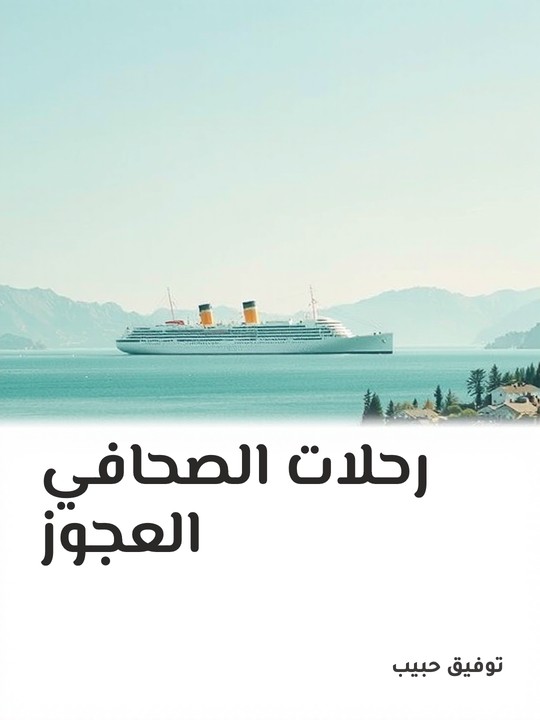 غلاف كتاب رحلات الصحافي العجوز: شهران في لبنان وبلاد اليونان وإيطاليا وطرابلس الغرب صيف سنة ١٩٣٨