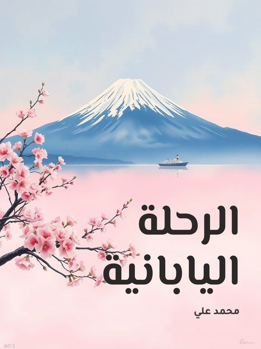 غلاف كتاب الرحلة اليابانية