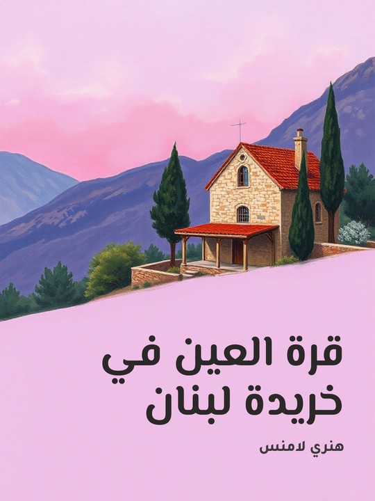 غلاف كتاب قرة العين في خريدة لبنان