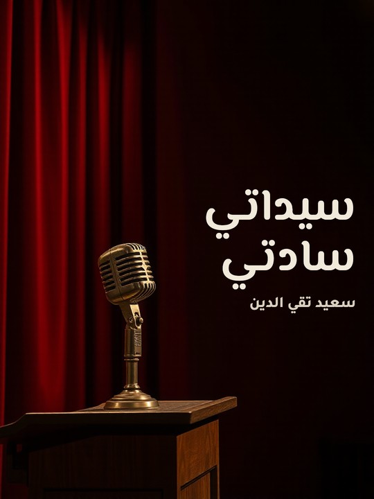 غلاف كتاب سيداتي سادتي