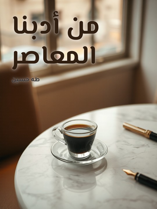 غلاف كتاب من أدبنا المعاصر