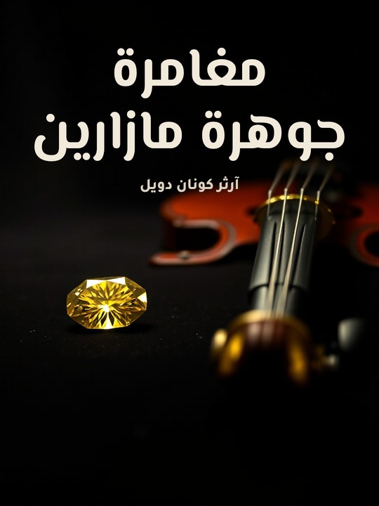 غلاف كتاب مغامرة جوهرة مازارين