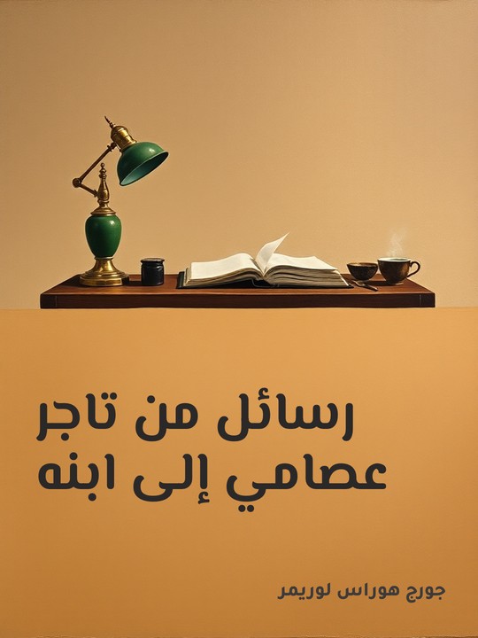 غلاف كتاب رسائل من تاجر عصامي إلى ابنه