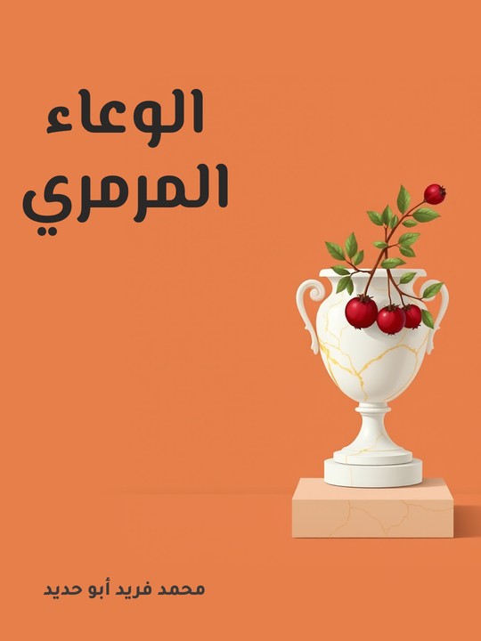 غلاف كتاب الوعاء المرمري
