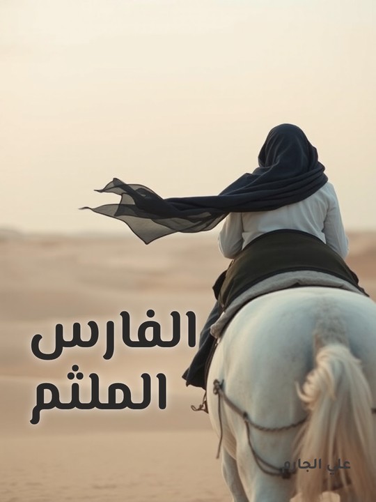 غلاف كتاب الفارس الملثم