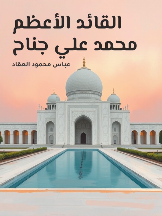 غلاف كتاب القائد الأعظم محمد علي جناح