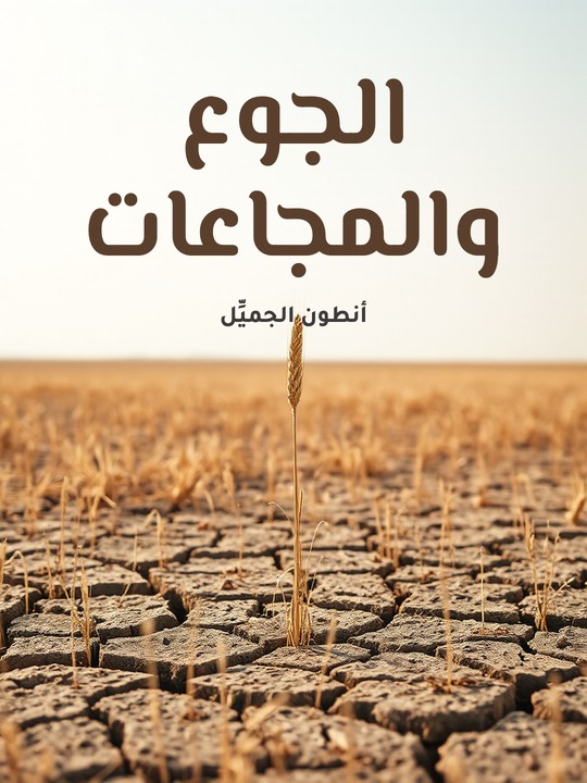 غلاف كتاب الجوع والمجاعات