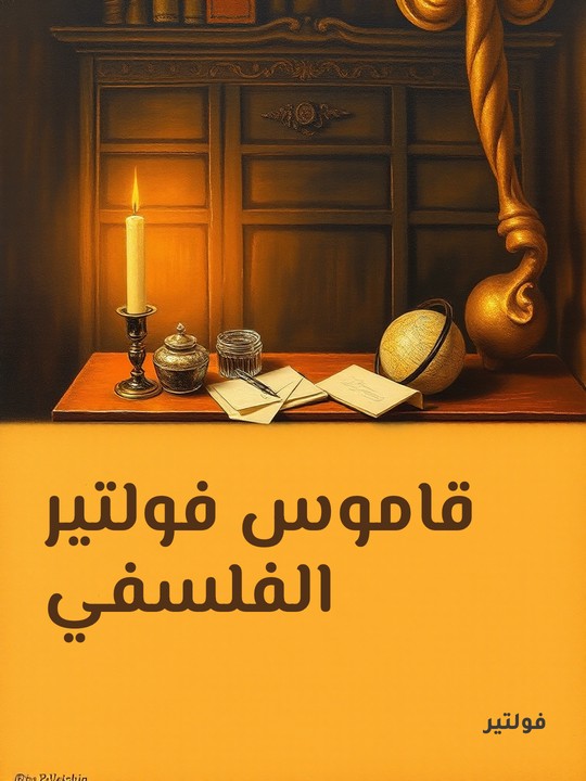 غلاف كتاب قاموس فولتير الفلسفي