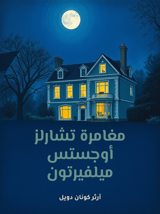غلاف كتاب مغامرة تشارلز أوجستس ميلفيرتون