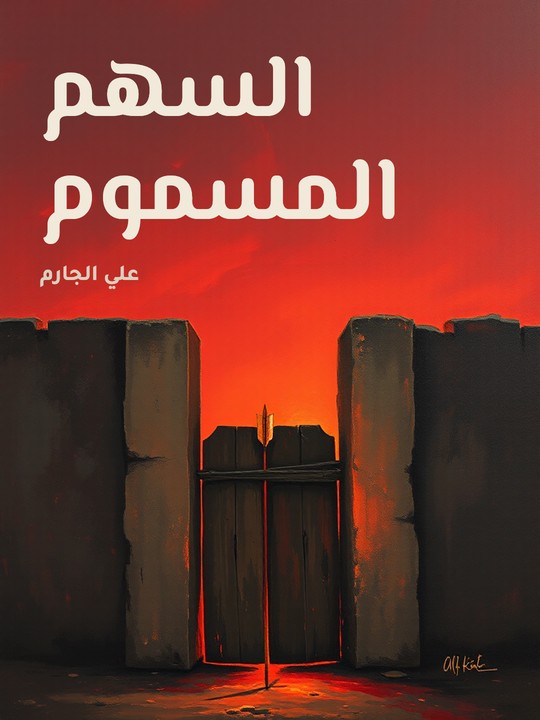 غلاف كتاب السهم المسموم
