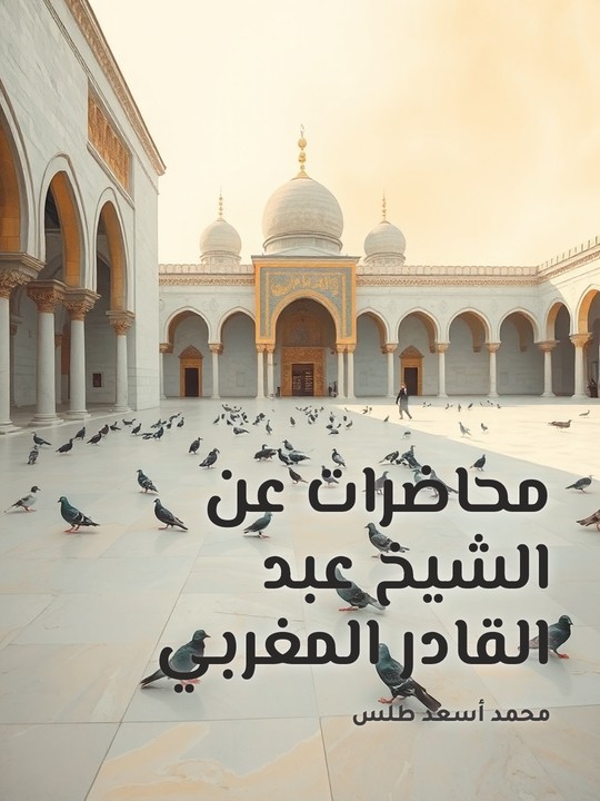 غلاف كتاب محاضرات عن الشيخ عبد القادر المغربي