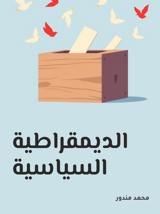 غلاف كتاب الديمقراطية السياسية