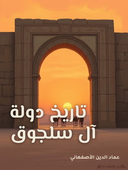 غلاف كتاب تاريخ دولة آل سلجوق: اختصار الشيخ الإمام العالم الفتح بن علي بن محمد البنداري الأصفهاني