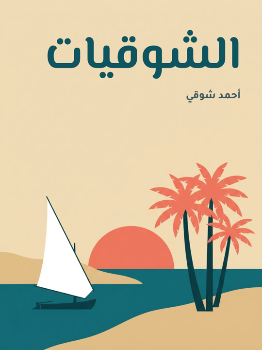 غلاف كتاب الشوقيات