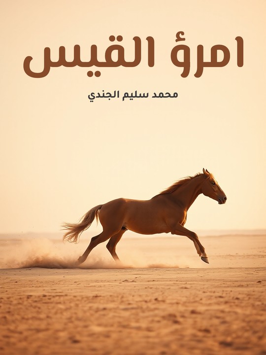 غلاف كتاب امرؤ القيس