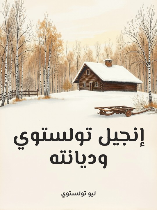 غلاف كتاب إنجيل تولستوي وديانته
