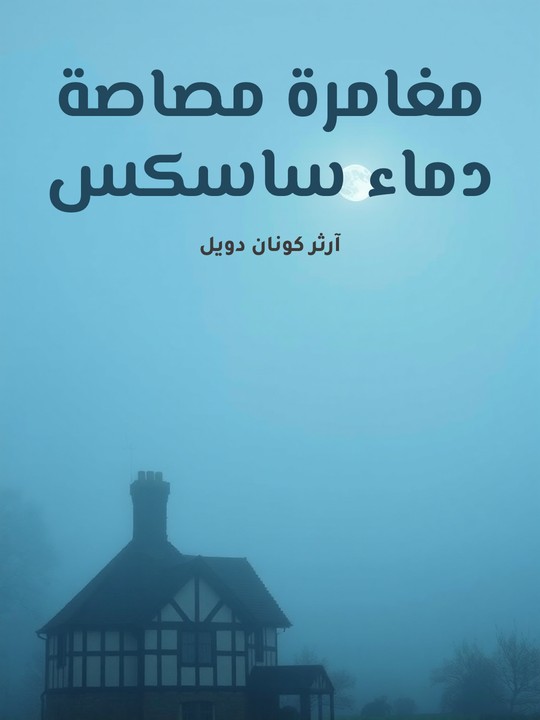 غلاف كتاب مغامرة مصاصة دماء ساسكس