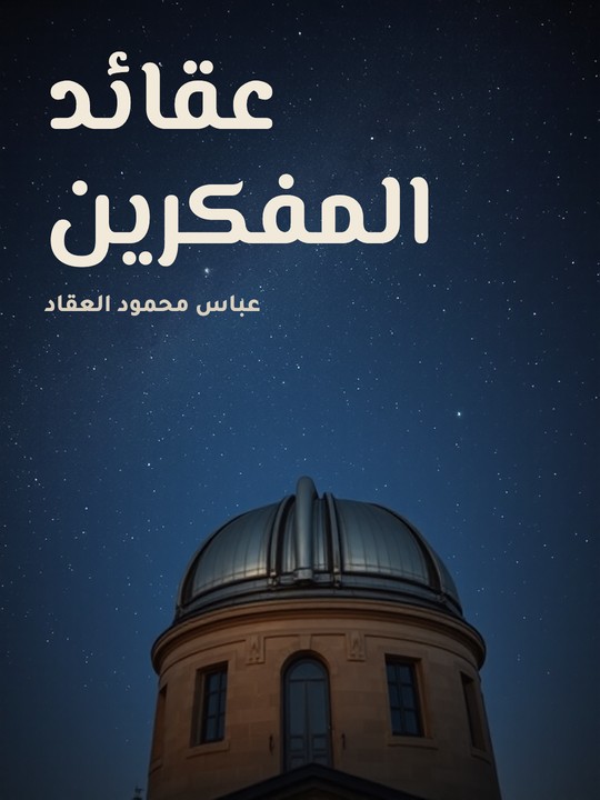 غلاف كتاب عقائد المفكرين