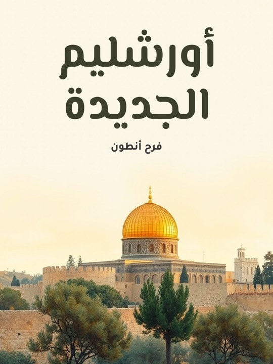 غلاف كتاب أورشليم الجديدة
