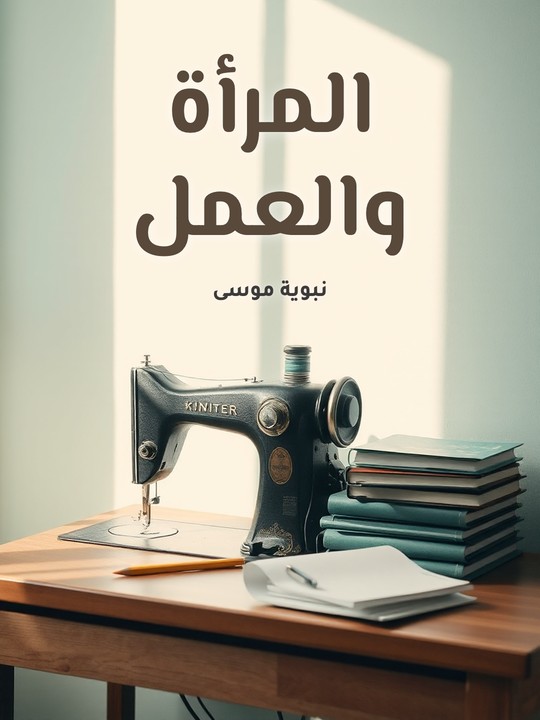 غلاف كتاب المرأة والعمل