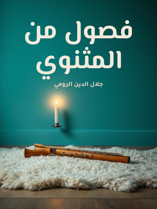 غلاف كتاب فصول من المثنوي
