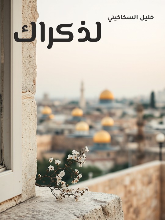 غلاف كتاب لذكراك
