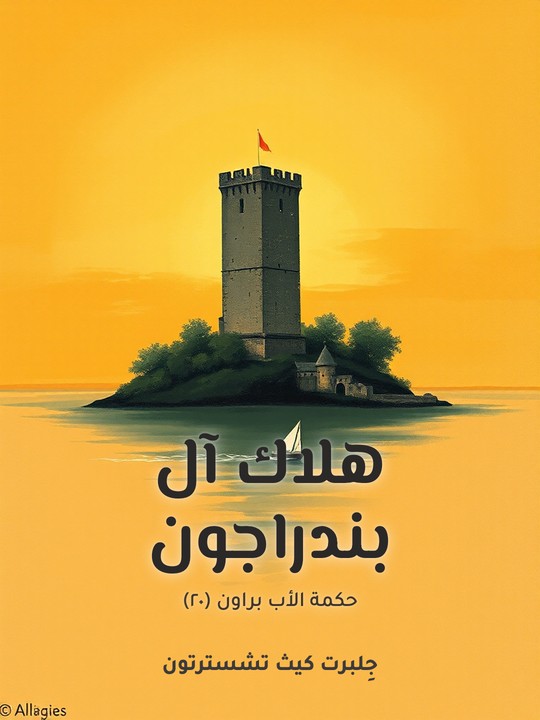 غلاف كتاب هلاك آل بندراجون: حكمة الأب براون (٢٠)