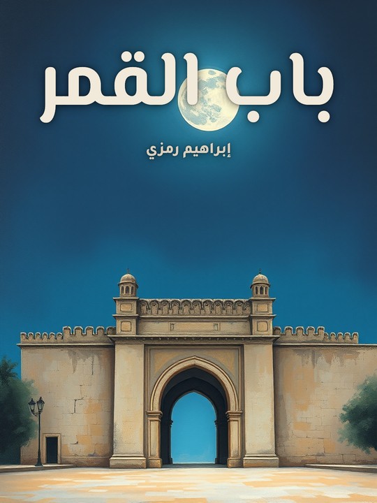 غلاف كتاب باب القمر
