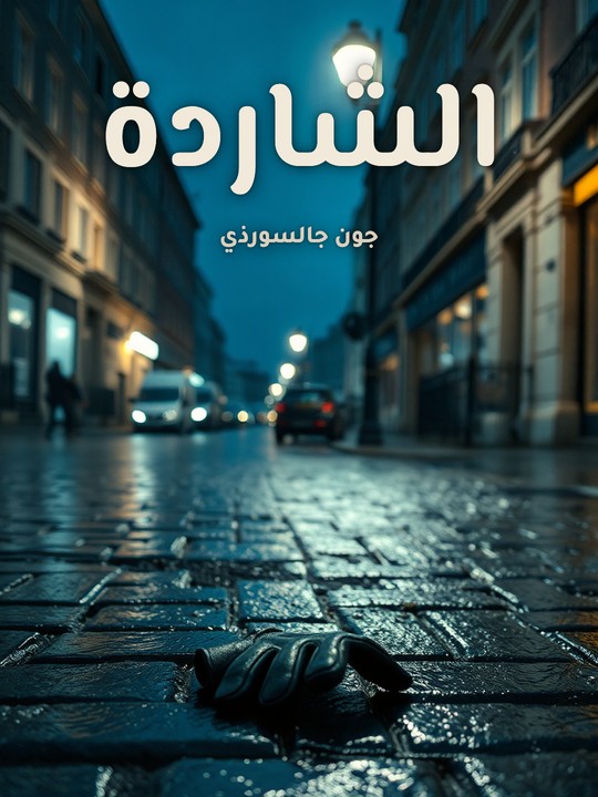 غلاف كتاب الشاردة
