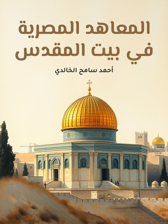 غلاف كتاب المعاهد المصرية في بيت المقدس