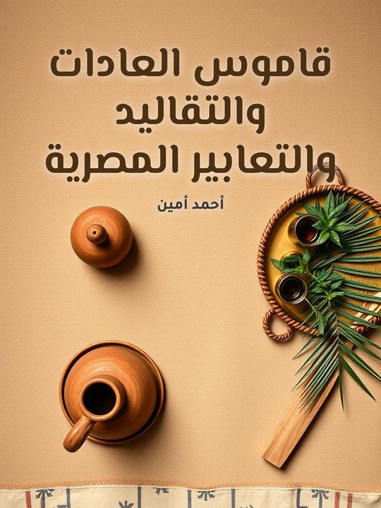 غلاف كتاب قاموس العادات والتقاليد والتعابير المصرية
