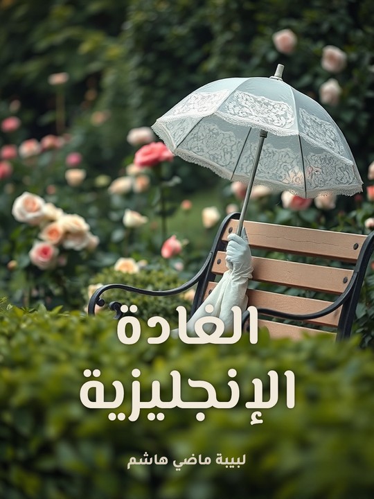 غلاف كتاب الغادة الإنجليزية