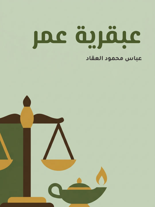 غلاف كتاب عبقرية عمر