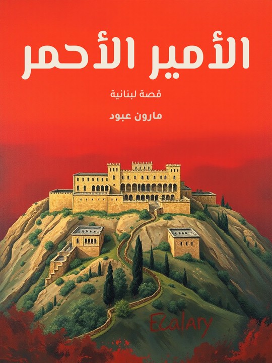 غلاف كتاب الأمير الأحمر: قصة لبنانية