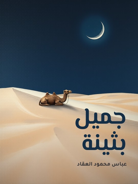غلاف كتاب جميل بثينة