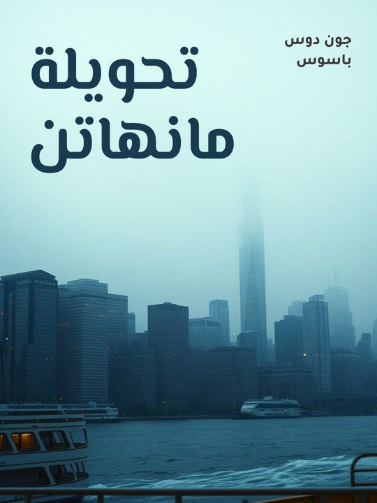 غلاف كتاب تحويلة مانهاتن