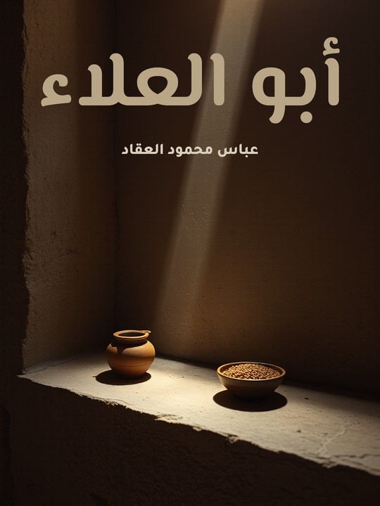 غلاف كتاب أبو العلاء