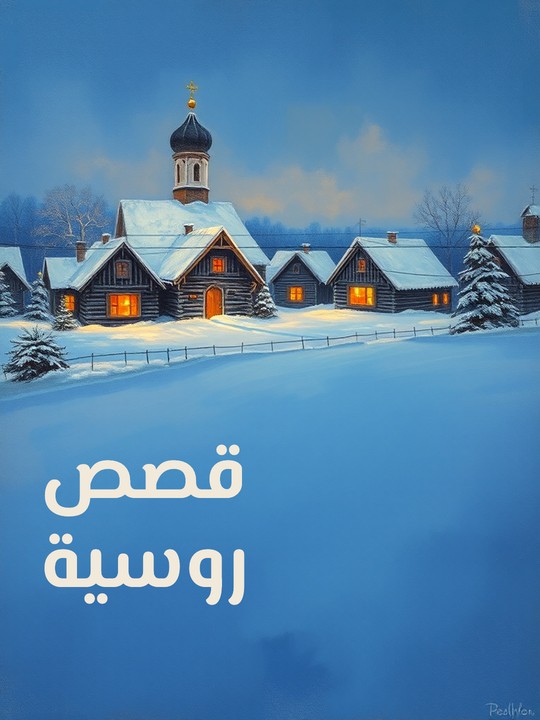 غلاف كتاب قصص روسية