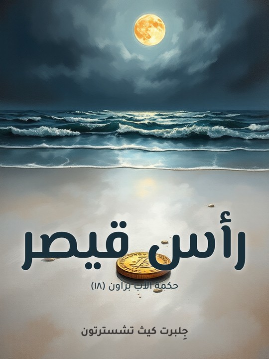غلاف كتاب رأس قيصر: حكمة الأب براون (١٨)