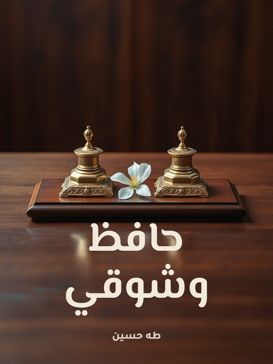 غلاف كتاب حافظ وشوقي